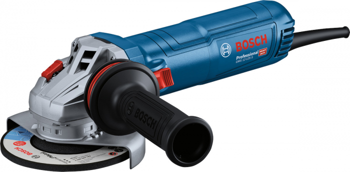 Bosch GWS 12-125S Polizor unghiular D125mm, M14, 1200W + maner suplimentar [2]