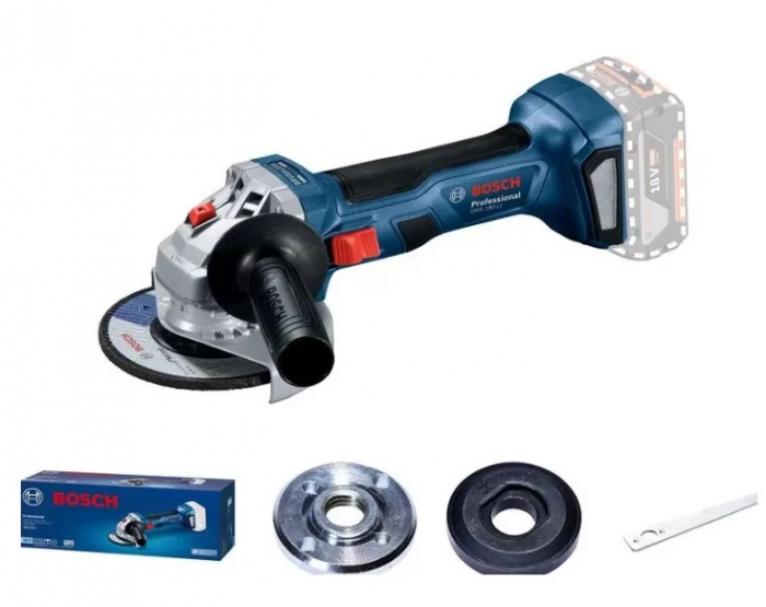 Bosch GWS 180-LI (solo) Polizor unghiular brushless, Li-Ion, diametru disc 115, fara acumulator in set [1]