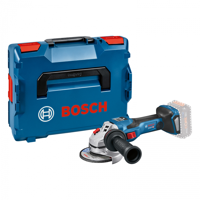 Bosch GWS 18V-15 SC Polizor unghiular cu regulator brushless Biturbo, cu 2 acumulatori ProCore Li-Ion, 8Ah, diametru disc 125 mm + L-BOXX Diametru disc 125 mm [3]