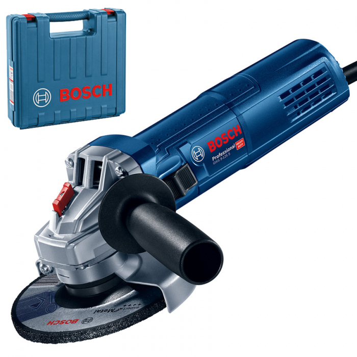 Bosch GWS 9-125 S Polizor unghiular, 900W, 125mm, M14, valiza plastic [1]