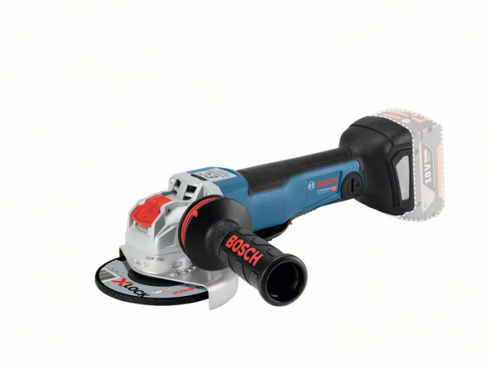 Bosch GWX 18V-10 PC (solo) Polizor unghiular brushless, Li-Ion, diametru disc 125, fara acumulator in set, cu X-LOCK [2]