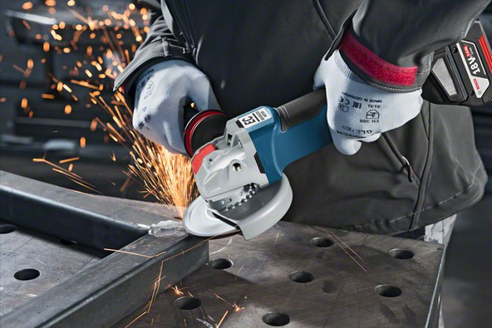 Bosch GWX 18V-10 PC (solo) Polizor unghiular brushless, Li-Ion, diametru disc 125, fara acumulator in set, cu X-LOCK [3]