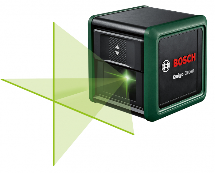 Bosch Quigo Green Gen2 Nivela laser cu linii, 540nm, 12m, MM2 [1]