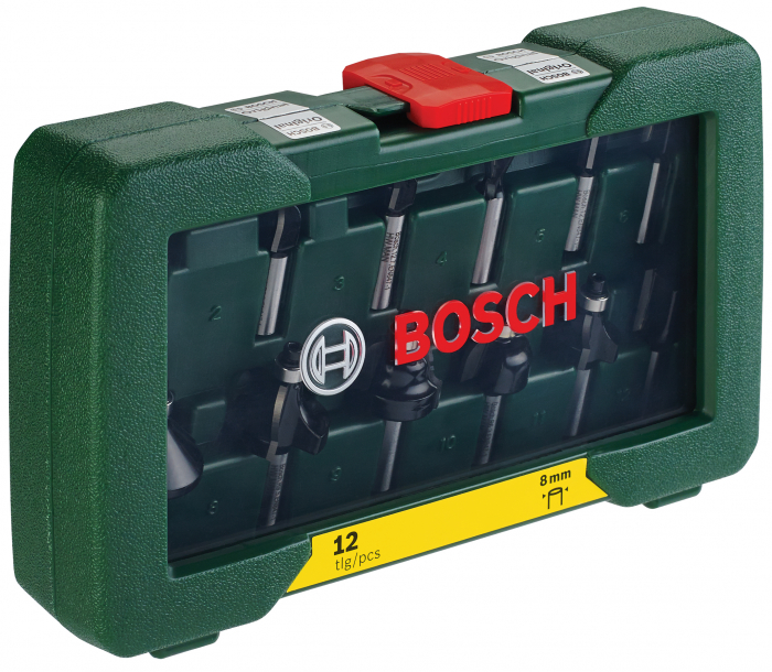 Bosch Set 12 freze HM tija 8mm [2]