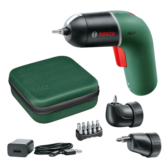 Bosch Surubelnita fara fir IXO 6 Classic, 3.6V, 1.5Ah + incarcator + 10biti + adaptor [1]