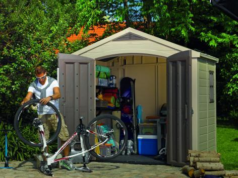 Casuta de gradina Factor 8x6 Indoor STD - BRW557- Bej- taupe [3]