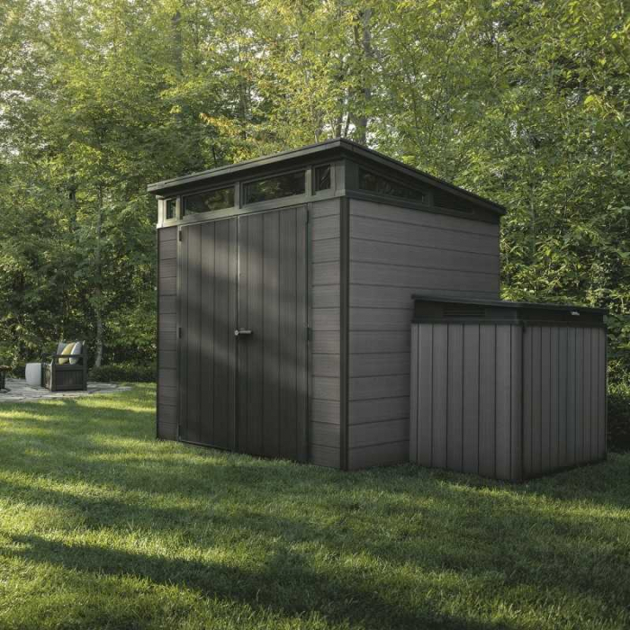 Casuta de gradina Keter, Cortina 7x7, Gri / Antracit [2]