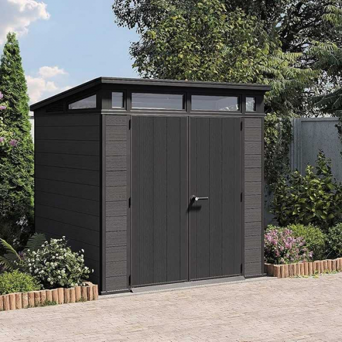 Casuta de gradina Keter, Cortina 7x7, Gri / Antracit [5]