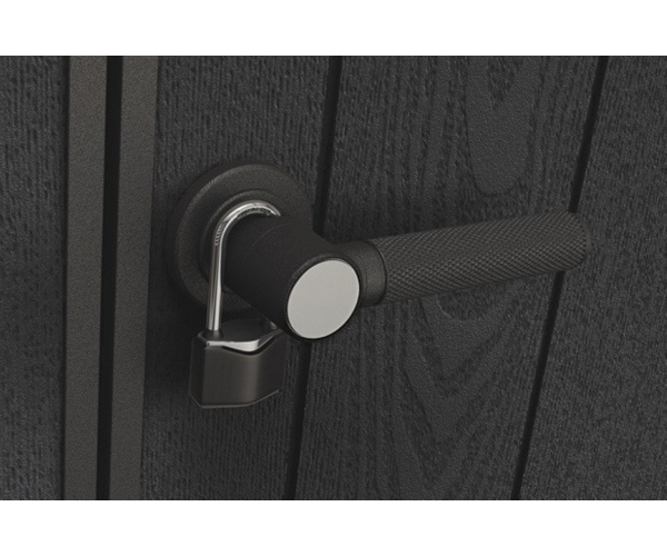 Casuta de gradina, Keter, Deco Pent 9 x 7, Gri deschis / Antracit [8]