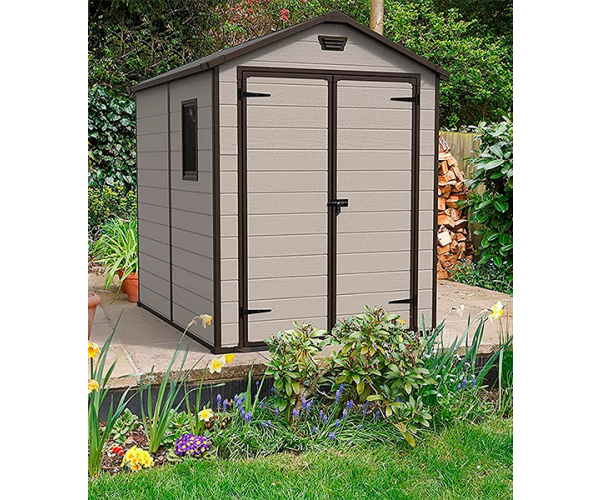 Casuta De Gradina KETER MANOR 6X8 Bej [2]