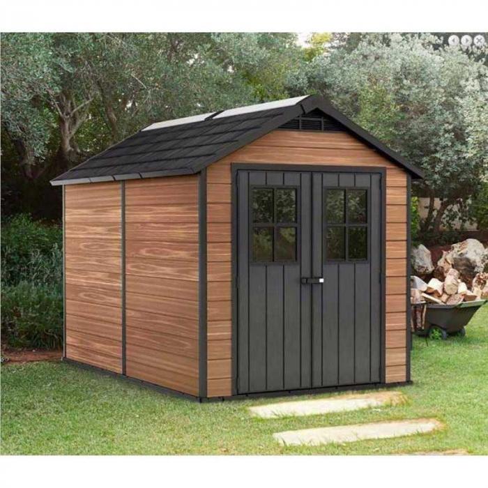 Casuta de gradina, Keter, Newton 7511,Maro / antracit [4]