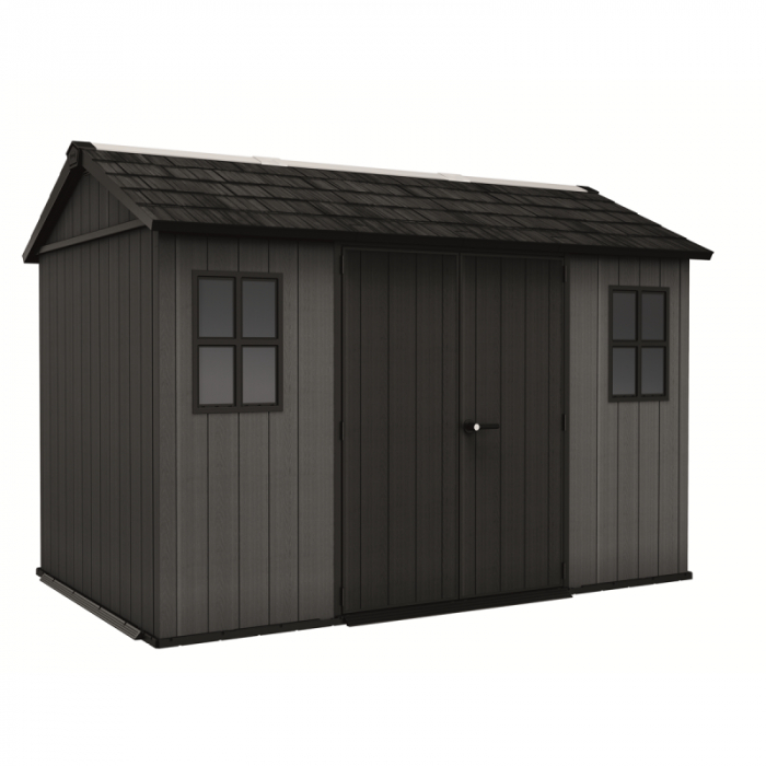 Casuta de gradina, Keter, Newton Plus, 11 x 7.5 Gri [2]