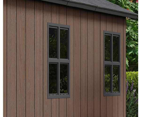 Casuta de gradina, Keter, Newton Plus, 11 x 7.5 Maro [4]