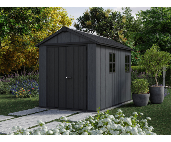 Casuta de gradina, Keter, Newton Plus, 9 x 7.5 Gri [5]