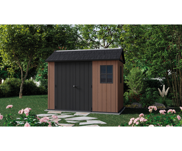 Casuta de gradina, Keter, Newton Plus, 9 x 7.5, Maro [4]