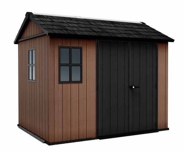 Casuta de gradina, Keter, Newton Plus, 9 x 7.5, Maro [2]