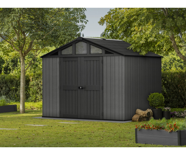 Casuta de gradina, Keter, Stronghold 10 x 8 Gri / Antracit [4]