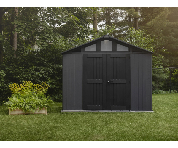 Casuta de gradina, Keter, Stronghold 10 x 8 Gri / Antracit [9]