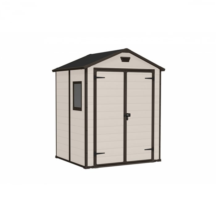 Casuta De Gradina MANOR 6x5 DD Bej [2]