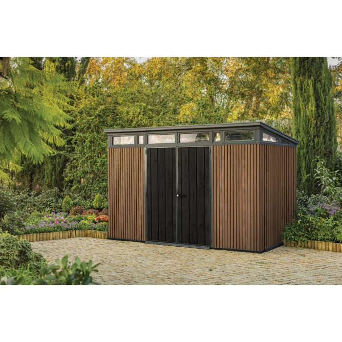Casuta de gradina Pent 11 x 7 Keter, Venetian Maro - Resigilat [2]