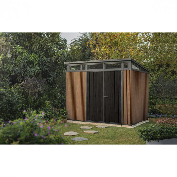 Casuta de gradina Pent 9 x 7 Keter, Venetian Maro [2]