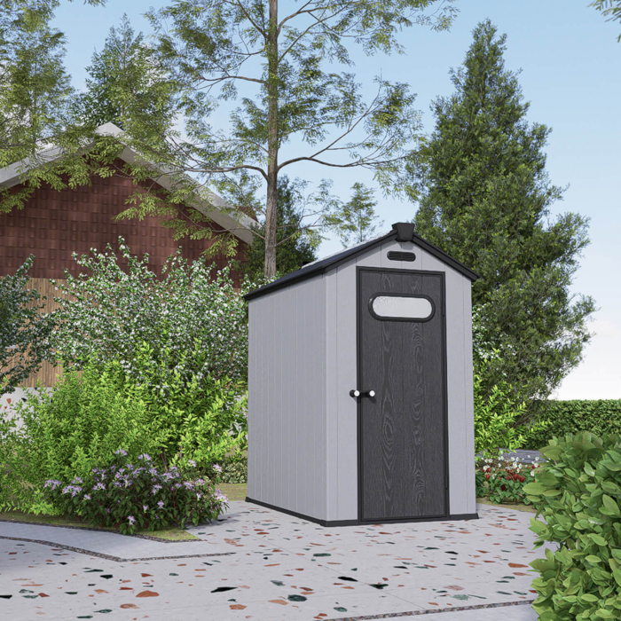 Casuta de gradina SUNNY, 4x6 Gri [5]