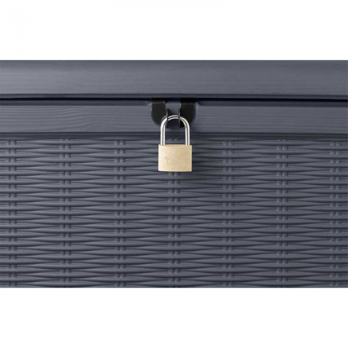 Cutie de depozitare pentru gradina ,KETER Borneo 416 L Gri [3]