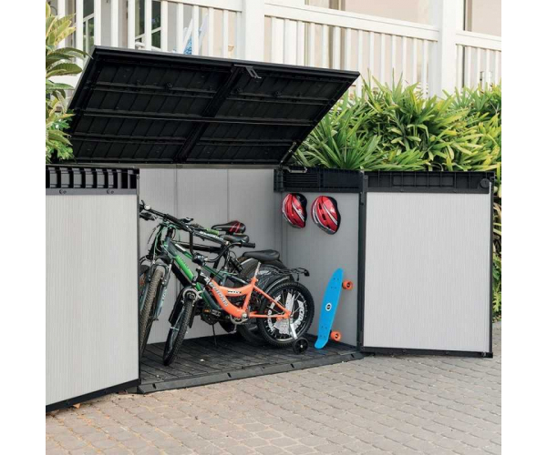 Dulap de gradina, Keter Premier Jumbo 2020 L, Gri [4]