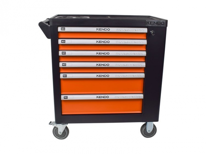 Dulap de scule profesional cu 6 sertare, 144 buc [2]