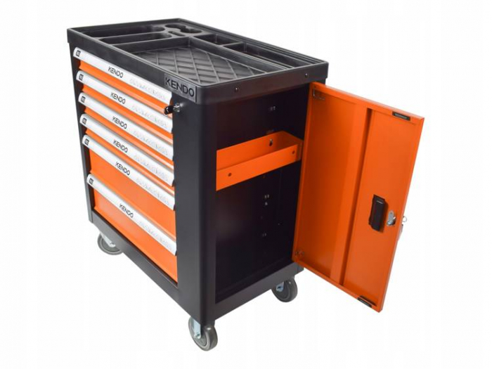 Dulap de scule profesional cu 6 sertare, 144 buc [7]