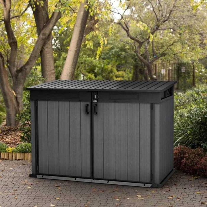 Dulap gradina Keter, Cortina Mega, Grafit, 2020 L [2]