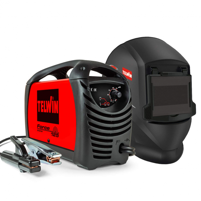 FORCE 125 + Masca Sudura Tiger - Aparat de sudura TELWIN tip invertor [4]