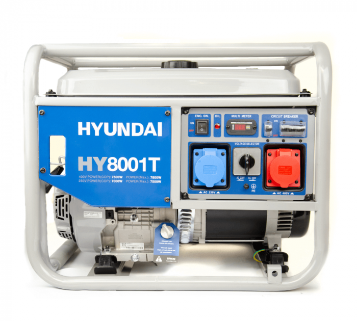 Hyundai HY-8001T Generator de curent trifazat 7 kW [3]