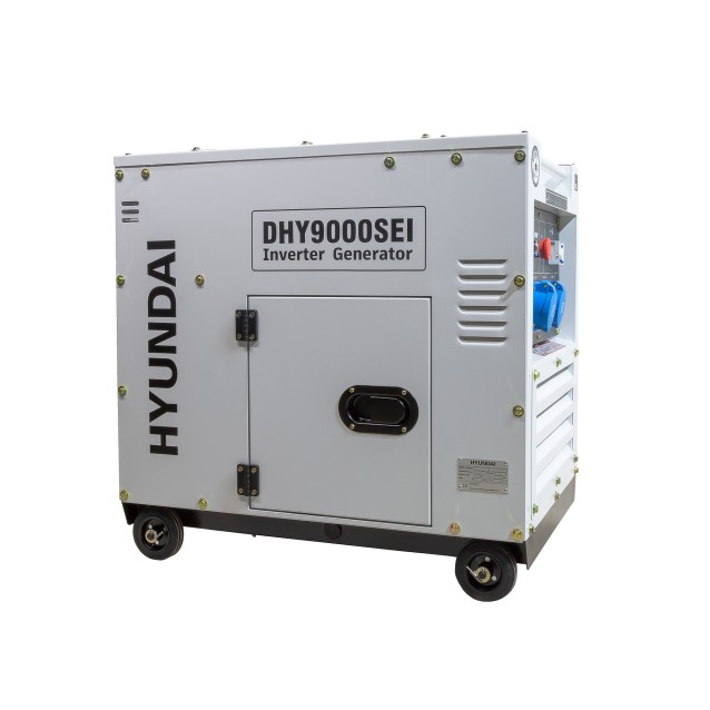 Hyundai DHY-9000SEi Generator de curent inverter monofazat cu motor diesel, 6.5 KW, pornire electrica [1]
