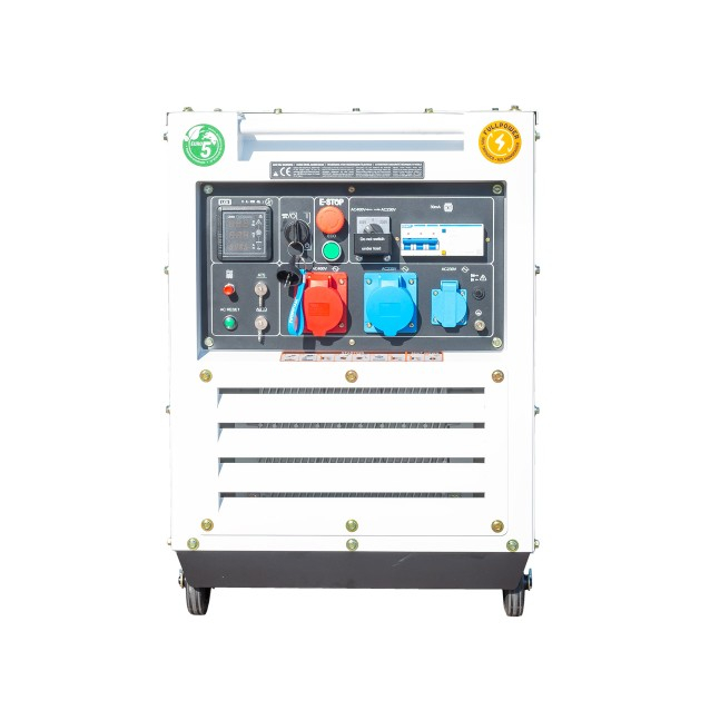Hyundai DHY9000SEi-T Generator de curent inverter trifazat cu motor diesel, 6.5 KW, pornire electrica [3]