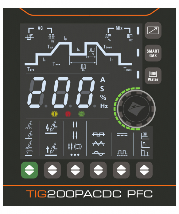 Jasic EVO20 TIG 200P AC/DC PFC (E2S22) - Aparat de sudura TIG AC/DC INDUSTRIAL [6]