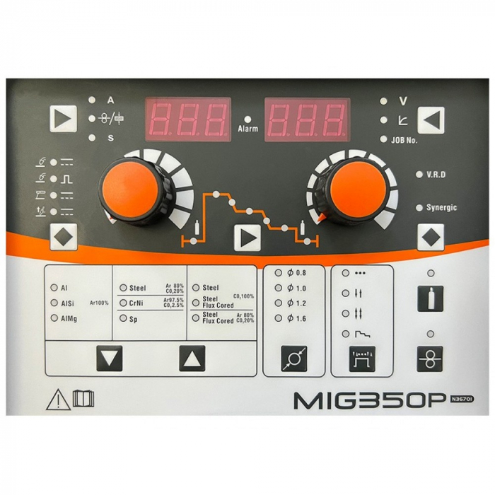 Jasic MIG 350 Pulse Synergic (N36701) - Aparat de sudura MIG-MAG tip invertor [4]