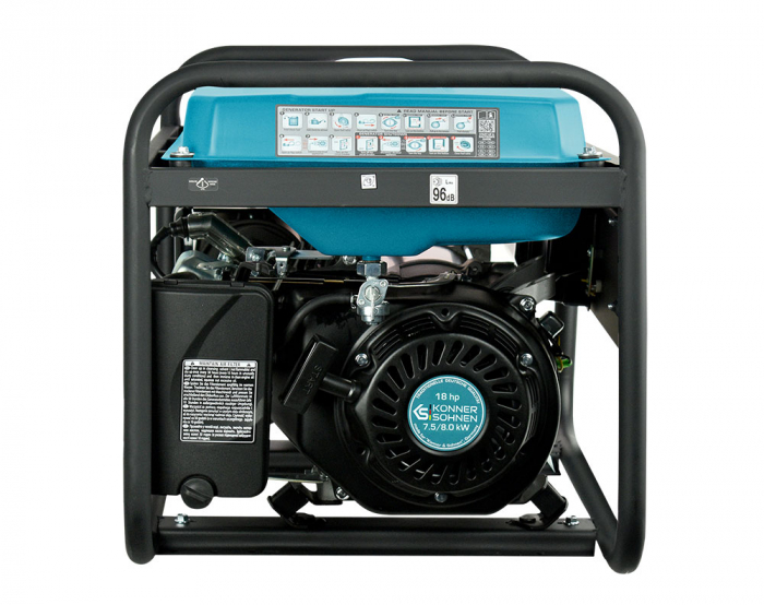 Konner & Sohnen KS 10000E Generator de curent 8.0 kW, 230V, AVR, benzina, pornire electrica [7]