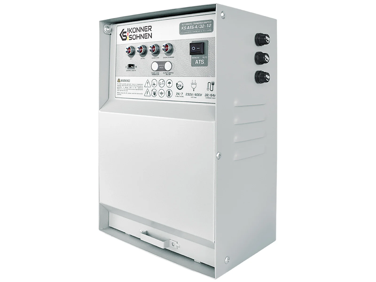 Konner & Sohnen KS 12-1E 1/3 ATSR Generator de curent 8.2 kW, 230/400V, benzina, pornire electrica [4]