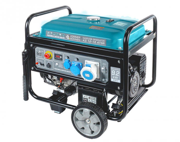 Konner & Sohnen KS 12-1E ATSR Generator de curent 9.2 kW, 230V, benzina, pornire electrica [3]