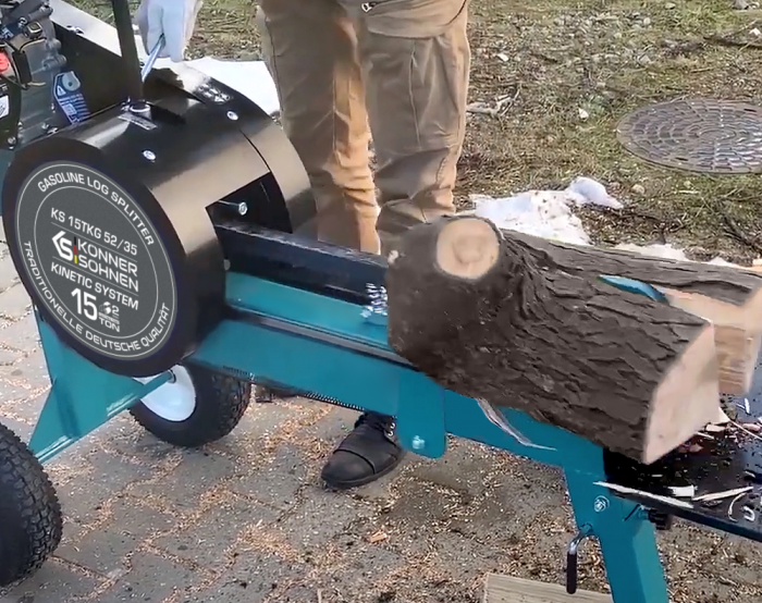 Konner & Sohnen KS 15TKG 52/35 Despicator cinetic busteni, 15T, 350mm, benzina [4]