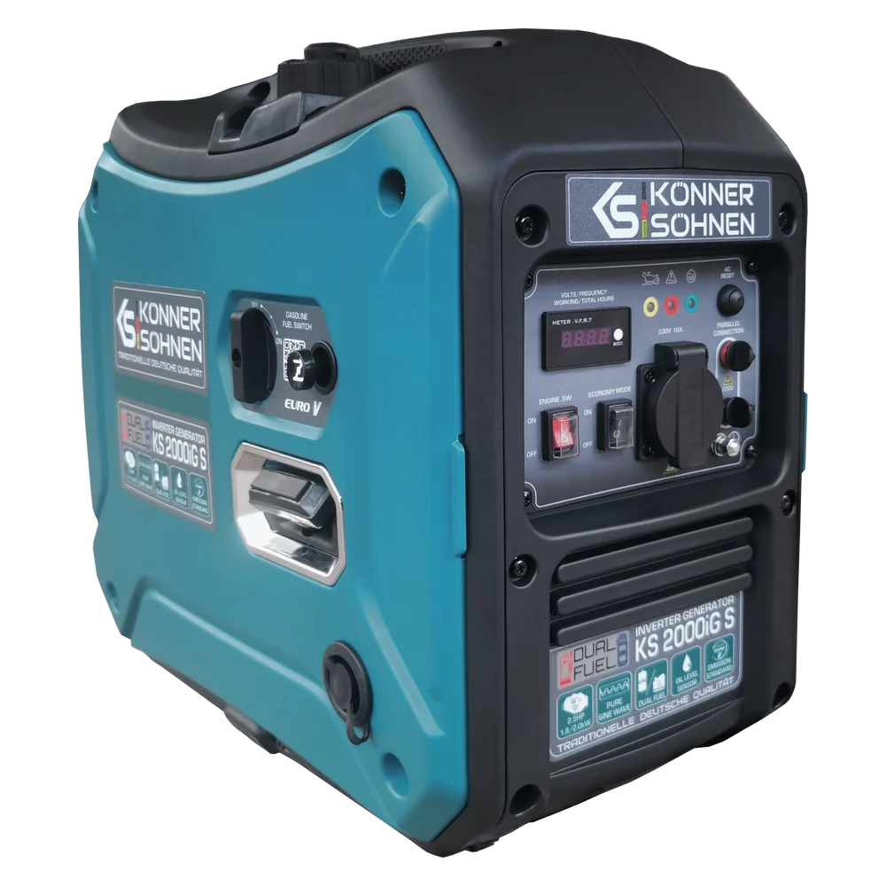 Konner & Sohnen KS 2000iG S Generator digital invertor 2.0kW, monofazat, GPL/benzina [8]