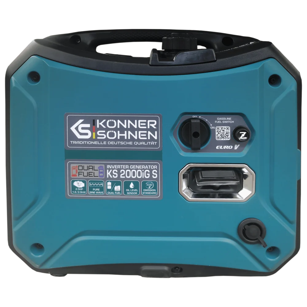 Konner & Sohnen KS 2000iG S Generator digital invertor 2.0kW, monofazat, GPL/benzina [10]