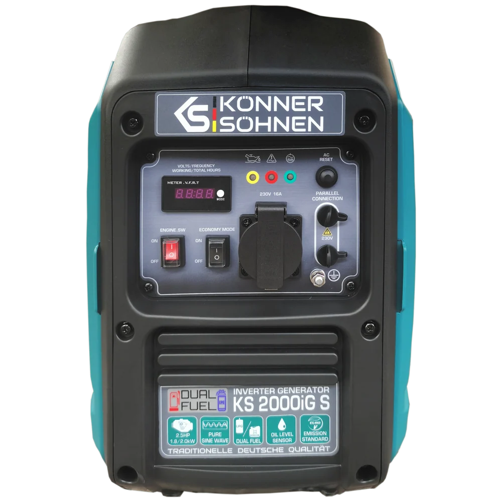 Konner & Sohnen KS 2000iG S Generator digital invertor 2.0kW, monofazat, GPL/benzina [5]