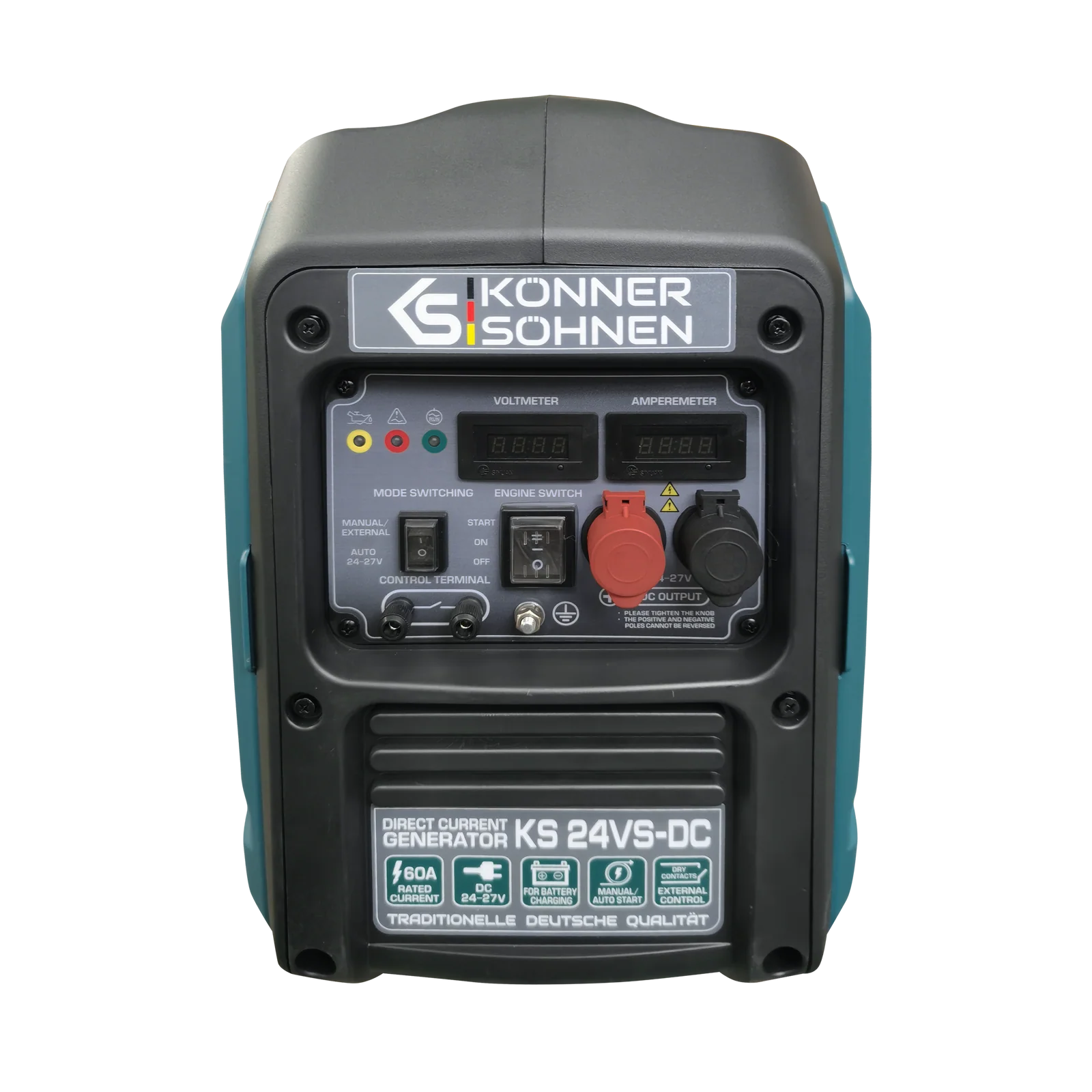 Konner & Sohnen KS 24VS-DC Generator de curent continuu, max. 60A, benzina, versiunea 24–27V [6]