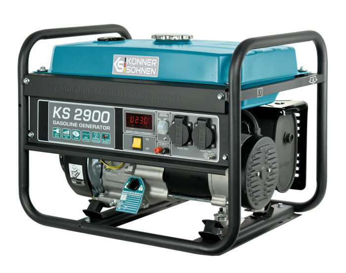 Konner & Sohnen KS 2900 Generator de curent 2.9 kW, 230V, AVR, benzina [2]