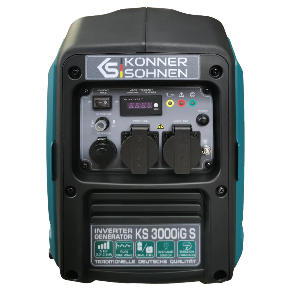 Konner & Sohnen KS 3000iG S Generator digital invertor 3.3kW, monofazat, GPL/benzina [2]