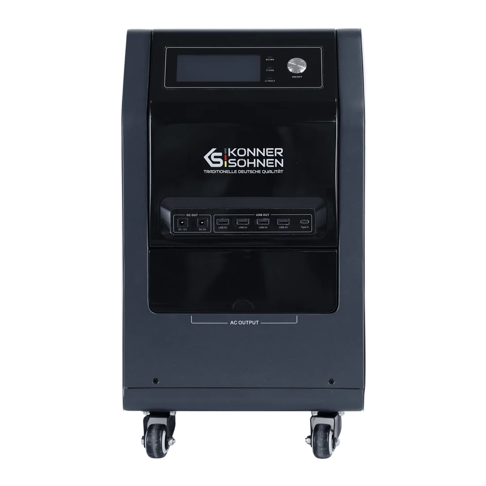 Konner & Sohnen KS 3000PS Stație de încărcare portabilă 3-în-1 [4]