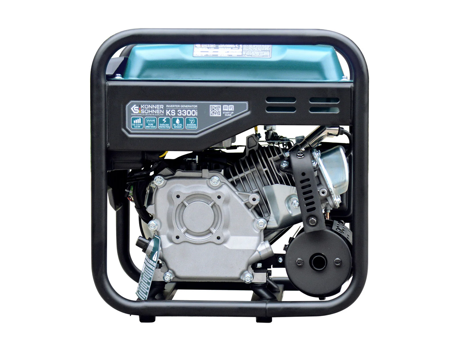 Konner & Sohnen KS 3300i Generator digital invertor 3.1kW, monofazat, benzina [4]