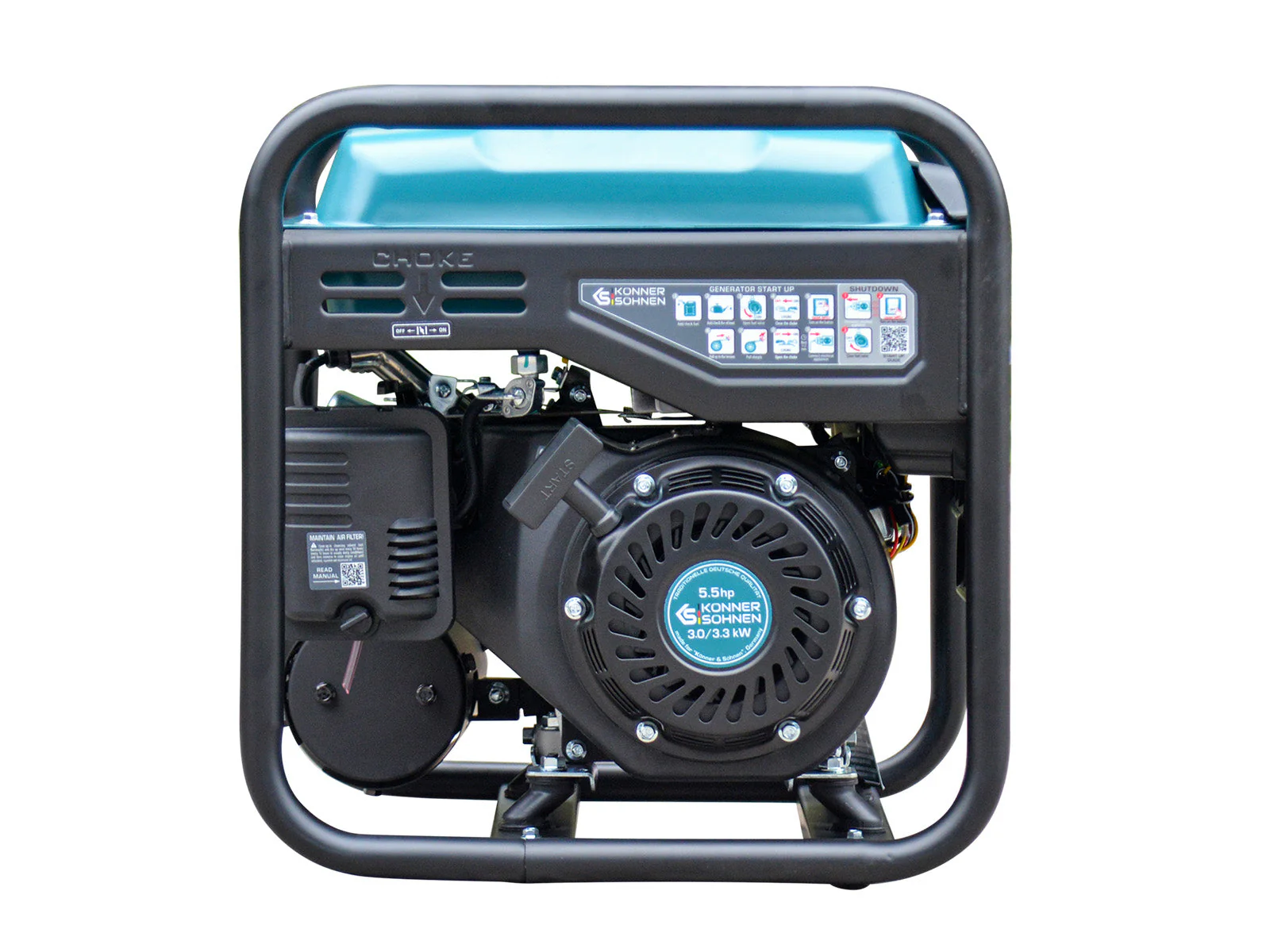 Konner & Sohnen KS 3300i Generator digital invertor 3.1kW, monofazat, benzina [7]